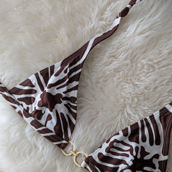 ViX Brazilian Swimwear Halter Bikini Top XS - Picture 2 of 7